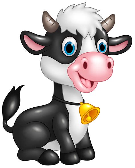 free cow cartoon images